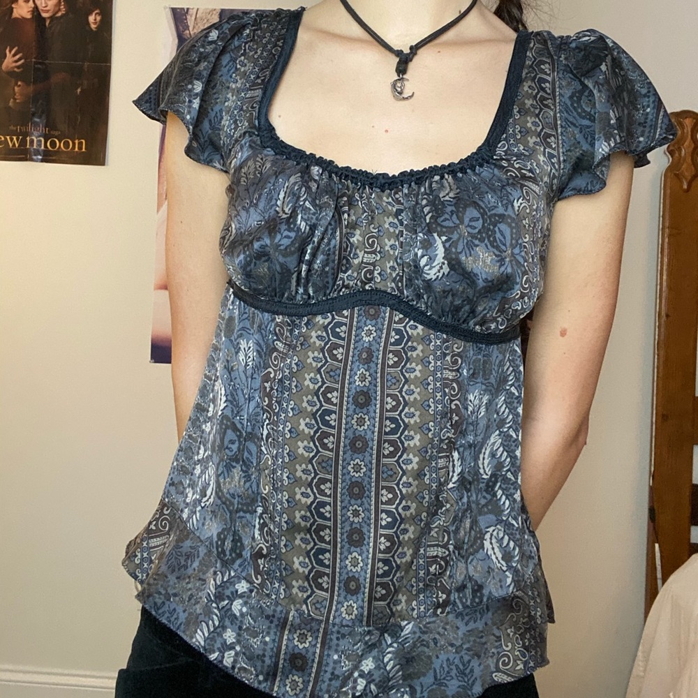 Silky blouse
